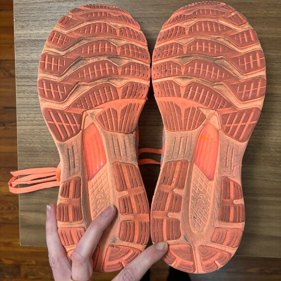 ASICS Gel Kayano 28 Running Shoes, Sun Coral, Size 8 - Picture 10 of 10